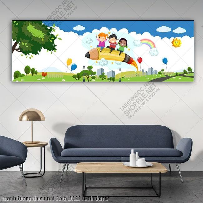tranh tuong thieu nhi 25 6 2022 hanh